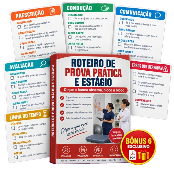 Bônus 6, Roteiro de Prova Prática e Estágio